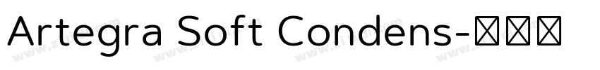 Artegra Soft Condens字体转换